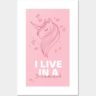 Unicorn Dream Posters and Art